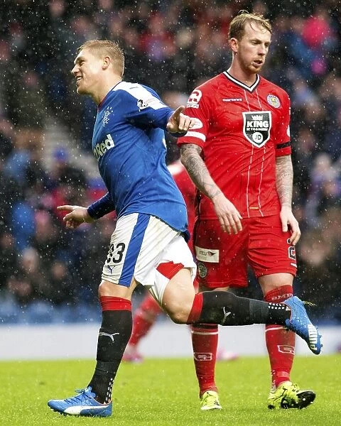 Martyn Waghorn's Decisive Goal: Rangers Secure Petrofac Training Cup Victory at Ibrox Stadium