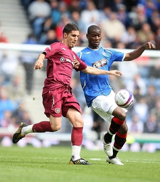 Maurice Edu's Determined Challenge: Rangers 2-0 Hearts (Clydesdale Bank Premier League)