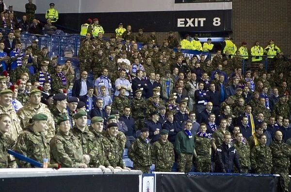 A Memorable UEFA Champions League Clash: Rangers FC vs Unirea Urziceni at Ibrox Stadium - Honoring the Troops: Rangers Invite Troops to Witness the Unforgettable 1-4 Defeat