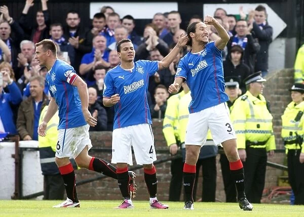 Mohsni and Peralta's Unforgettable Moment: Ayr United 0-2 Rangers - The Goal Celebration