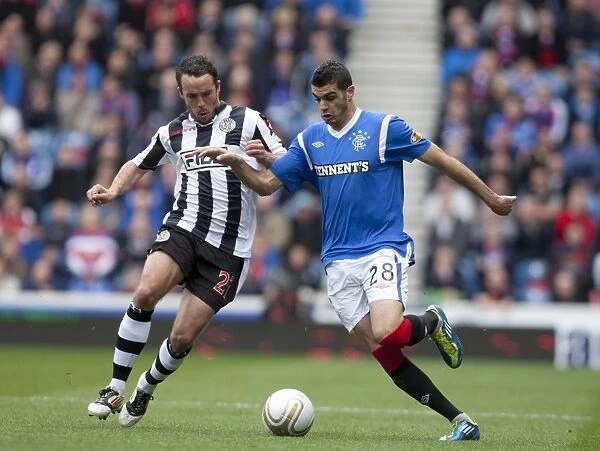 Murray Park Thriller: Salim Kerkar Scores the Decisive Goal (3-1) for Rangers against St Mirren in the Scottish Premier League