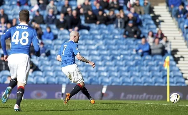 Nicky Law Scores First Goal for Rangers at Ibrox Stadium: Scottish Championship Match vs Raith Rovers (Scottish Cup Winners 2003)