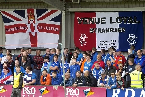 Rangers 3-0 Crush of Stranraer in Scottish League One at Stair Park