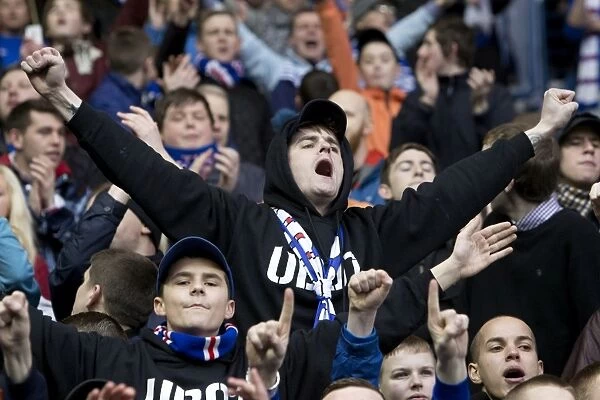 Rangers 4-0 Queens Park: Euphoria at Ibrox - A Sea of Celebrating Fans