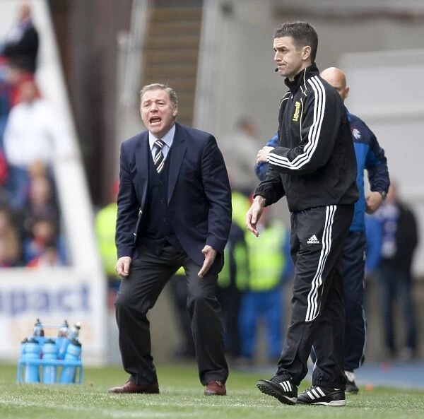 Rangers: Ally McCoist and Team Celebrate Glory: 3-1 Victory Over St. Mirren in Scottish Premier League