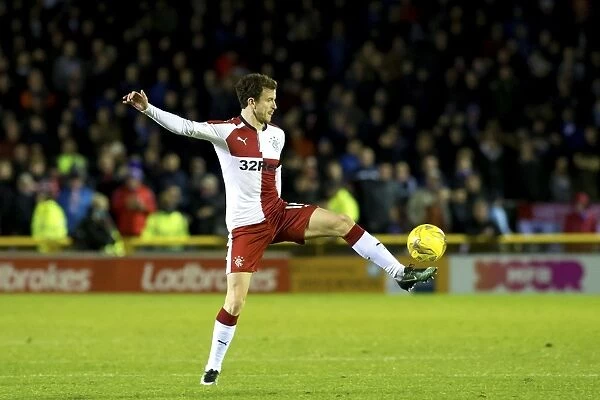 Rangers Andy Halliday in Action Against Inverness Caledonian Thistle at Tulloch Caledonian Stadium