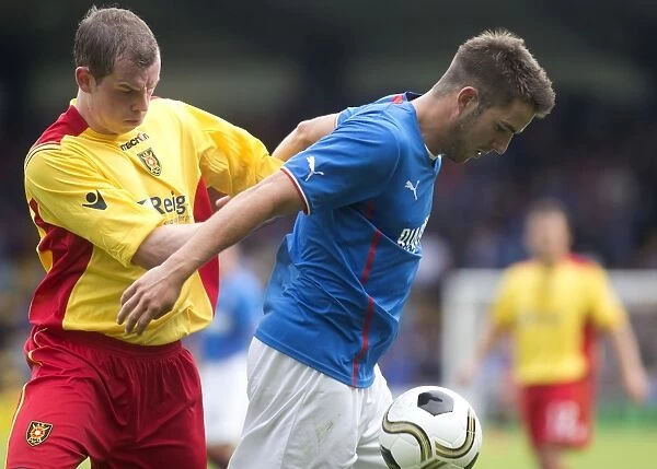 Rangers Andy Little Holds Off Albion Rovers: 4-0 Ramsden Cup Victory