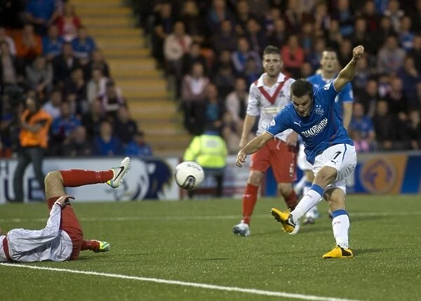 Rangers Andy Little Scores Second in Dominant 6-0 Win over Airdrieonians (Scottish League One)