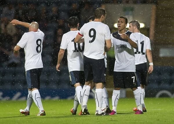 Rangers Arnold Peralta Scores Thrilling Goal in Dundee Friendly: A Spectacular Moment for Rangers (7-7) and Team Mates (Dundee 1-1 Rangers)