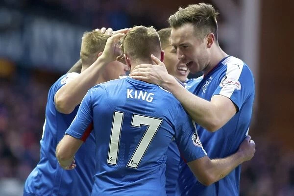 Rangers Billy King Scores Debut Goal in Epic Championship Victory at Ibrox Stadium