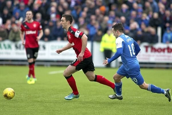 Rangers Captain Lee Wallace Leads Team at Palmerston Park in Ladbrokes Championship Clash