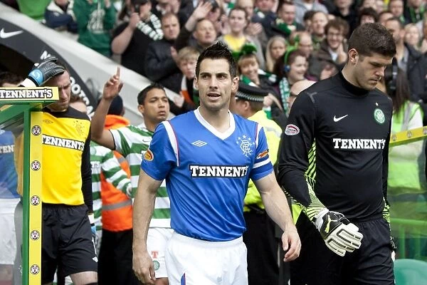 Rangers Carlos Bocanegra Rallies Team in Celtic Park Amidst 3-0 Deficit (Scottish Premier League)