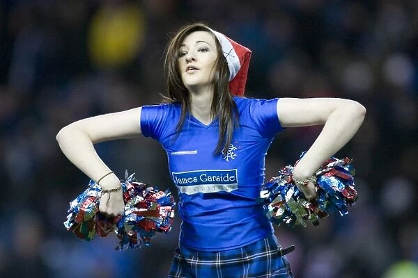 Rangers Cheerleaders: Celebrating a Thrilling 2-1 Victory Over Inverness Caley Thistle at Ibrox Stadium