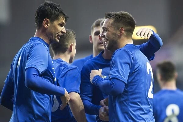 Rangers Chris Hegarty Scores Double: 2-Goal Lead Against Linfield at Ibrox Stadium
