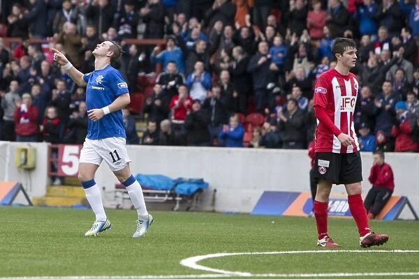 Rangers David Templeton Ecstatic Over First Goal in Scottish Third Division Victory Against Clyde (4-1)