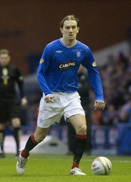 Rangers Dominance: Sasa Papac's Memorable 6-1 Thriller Against Motherwell at Ibrox Stadium (Clydesdale Bank Premier League)