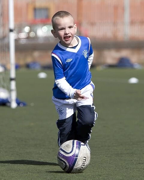 Rangers Easter Soccer School 2013 at Ibrox Complex