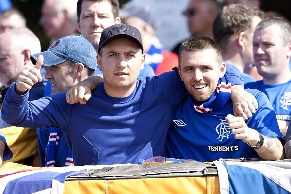 Rangers Fans United: A Sea of Passion at Berwick Rangers (1-1)