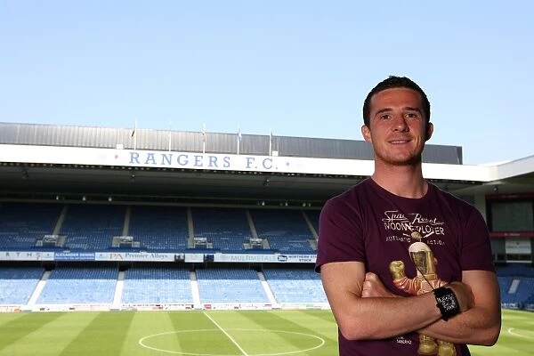 Rangers FC: Barry Ferguson and the Team Prepare for UEFA Cup Final at Ibrox