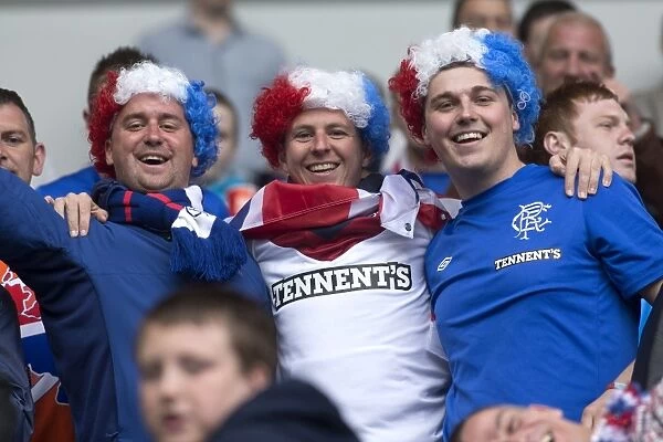 Rangers FC Clinch Irn-Bru Scottish Third Division Title: Euphoric Celebrations at Ibrox Stadium