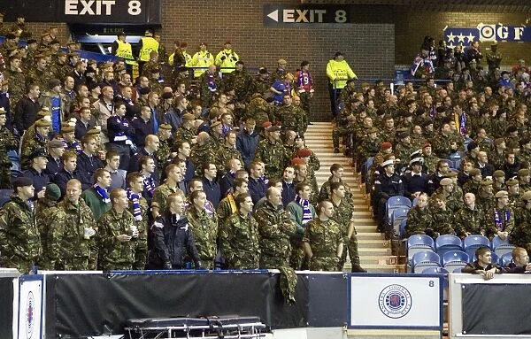 Rangers FC Honors Troops: A Memorable UEFA Champions League Clash (4-1 Crowd, 1-4 Rangers vs Unirea Urziceni)