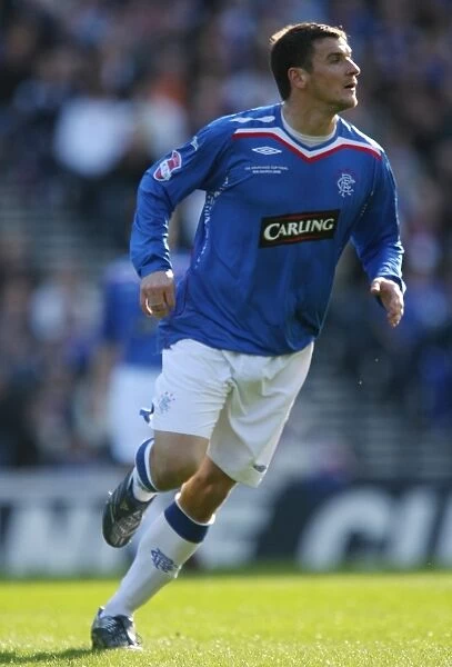 Rangers FC: Lee McCulloch's Euphoric Moment as 2008 CIS League Cup Champions (vs Dundee United at Hampden Park)
