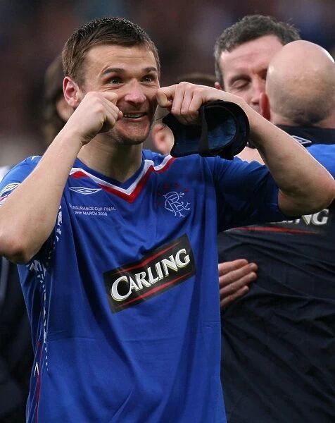 Rangers FC: Lee McCulloch's Triumphant Victory in the 2008 CIS League Cup Final at Hampden Park against Dundee United