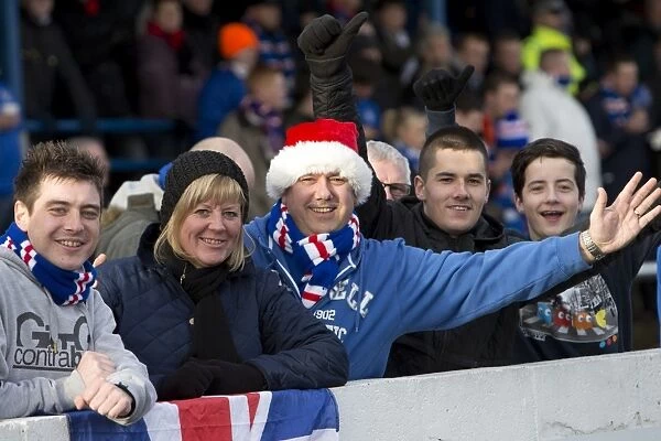 Rangers FC: Montrose 2-4 Euphoric Celebrations in the Stands (Irn-Bru Scottish Third Division)
