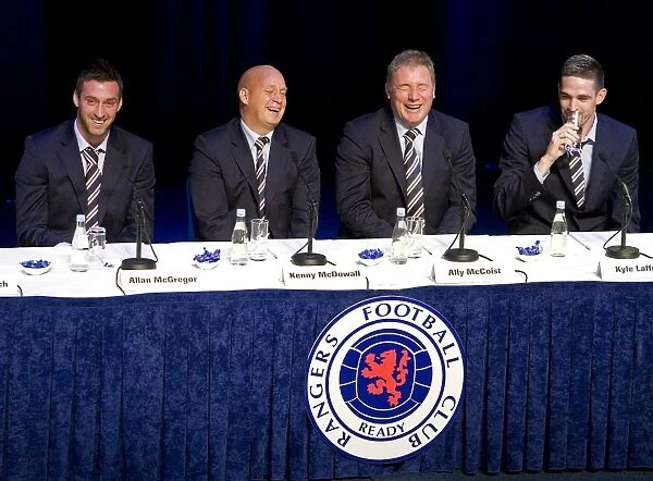 Rangers Football Club: 2010 Junior AGM - A Gathering of Stars: McGregor, McDowall, McCoist, and Lafferty