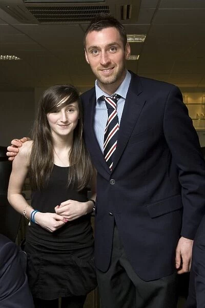 Rangers Football Club: Allan McGregor Interacts with Young Fans at the 2009 Junior AGM