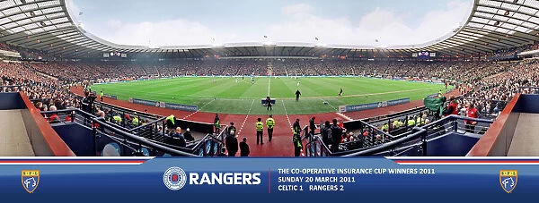 Rangers Football Club: Co-operative Insurance Cup Victory 2011 - Commemorative Framed Prints