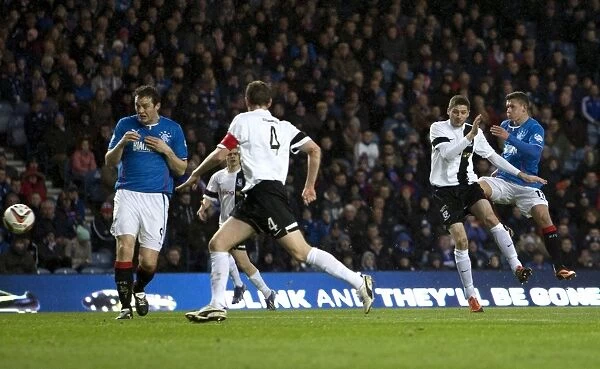 Rangers Football Club: Fraser Aird's Stunning Second Goal Secures Scottish Cup Victory at Ibrox Stadium (2003)