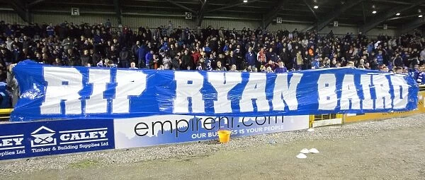 Rangers Football Club: Honoring the Memory of Ryan Baird at Ibrox - A Tribute at Inverness Caledonian Thistle's Caledonian Stadium (Ladbrokes Premiership)