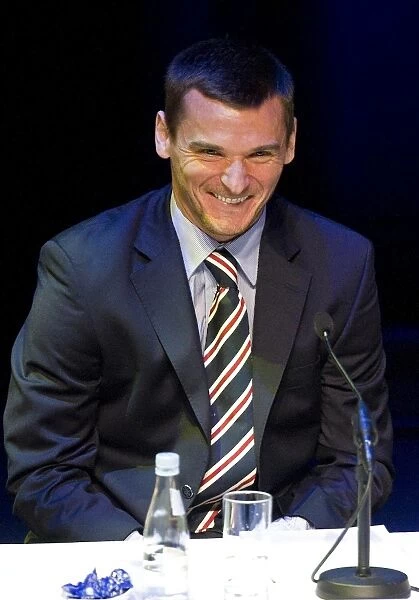 Rangers Football Club: Junior AGM 2010 - Lee McCulloch Speaks at The Armadillo