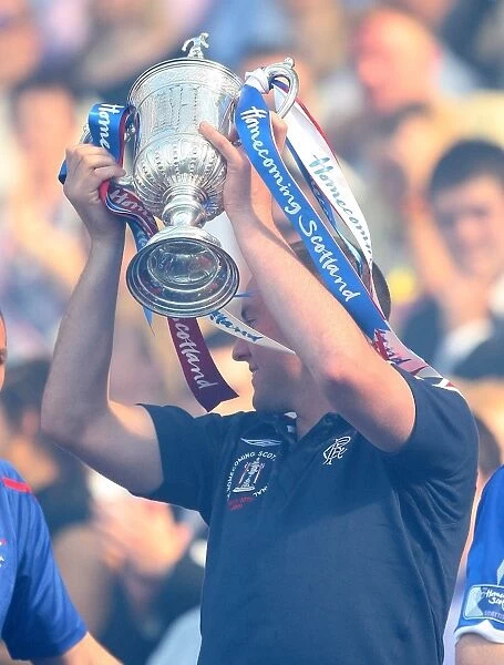 Rangers Football Club: Kris Boyd Celebrates Homecoming Scottish Cup Victory (2009)