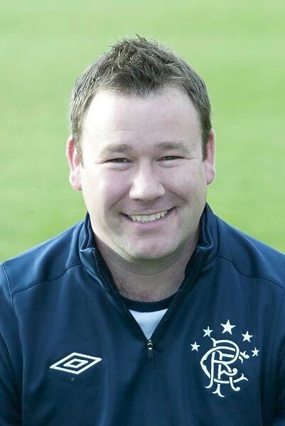 Rangers Football Club: Murray Park - Coaches and Determined U15 Youths in Focus with Craig Mulholland