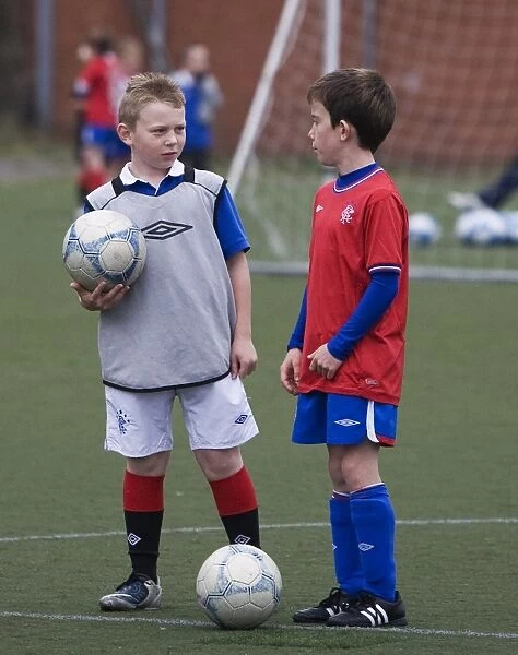 Rangers Football Club: October Soccer School - Young Players in Action at Ibrox