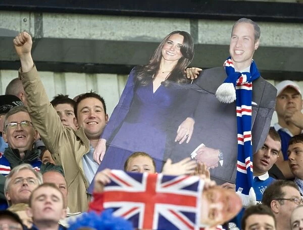 Rangers Football Club: A Royal Champions League Triumph at Rugby Park (2010-11) - Kate and William Amidst Jubilant Fans