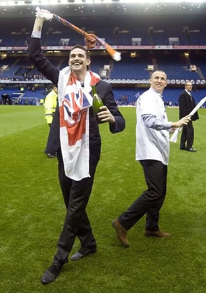 Rangers Football Club: Unforgettable Title-Winning Moment with Lafferty and Miller (SPL Champions 2009-2010)