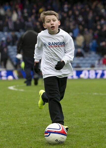 Rangers Football Club: Unforgettable Half-Time - Kids Takeover at Ibrox