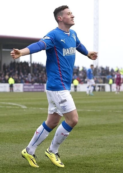 Rangers Fraser Aird Rejoices in Scottish League One Win vs. Arbroath