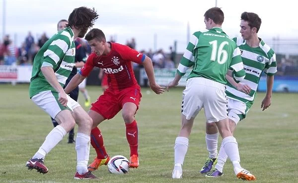 Rangers Fraser Aird Shines in Pre-Season Clash Against Buckie Thistle at Victoria Park