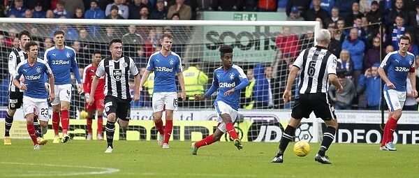 Rangers Gedion Zelalem in Action at New St Mirren Park during Championship Clash