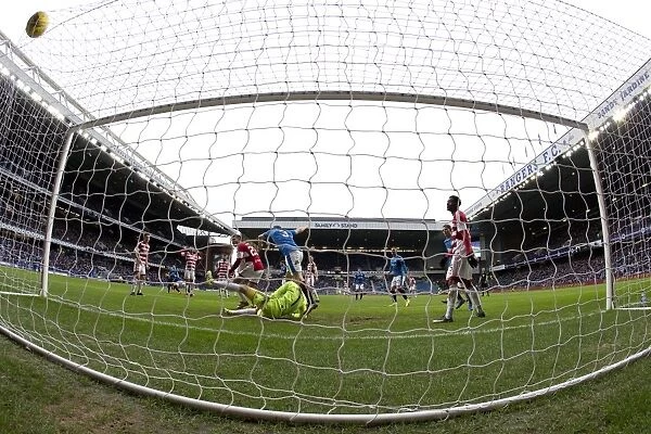 Rangers Jon Toral Scores the Dramatic Winning Goal in Scottish Cup Quarterfinal at Ibrox Stadium