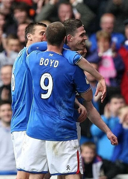 Rangers Kyle Lafferty Scores the Opener: A Thrilling 2-0 Victory