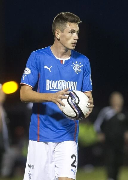 Rangers Kyle McAusland in action