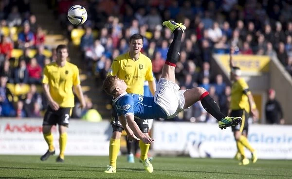 Rangers Lewis Macleod Scores Breathtaking Overhead Kick: Livingston vs Rangers, SPFL Championship