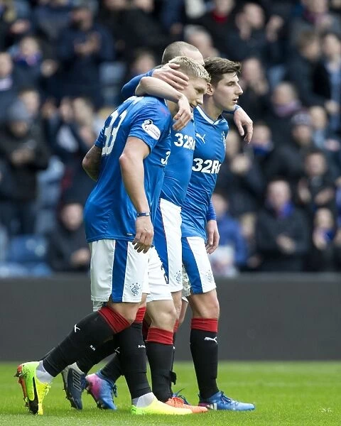 Rangers: Martyn Waghorn's Euphoric Moment as Rangers Secure Scottish Cup Quarterfinal Victory over Hamilton Academical