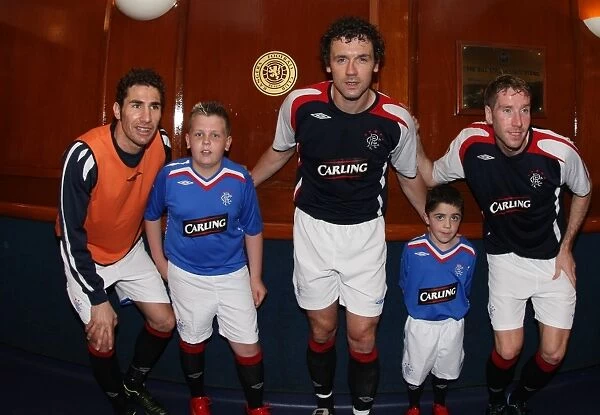 Rangers Mascot's Triumph: Celebrating a 3-1 Clydesdale Bank Premier League Victory over Dundee United