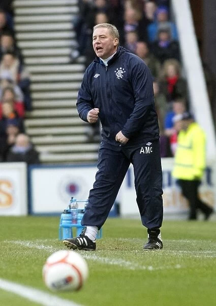 Rangers: McCoist and Team Push Towards Victory - 2-0 Lead Over Stirling Albion at Ibrox Stadium